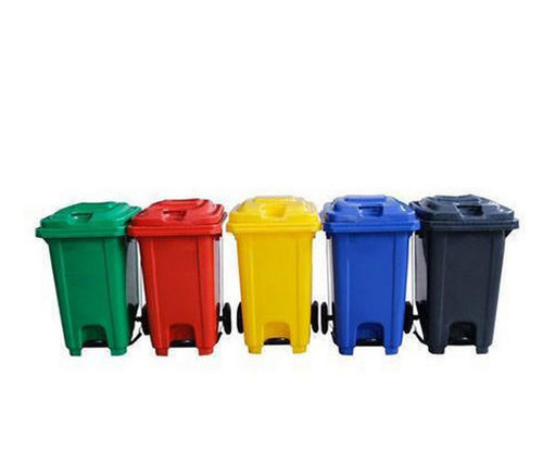 Color-coded Waste Bins